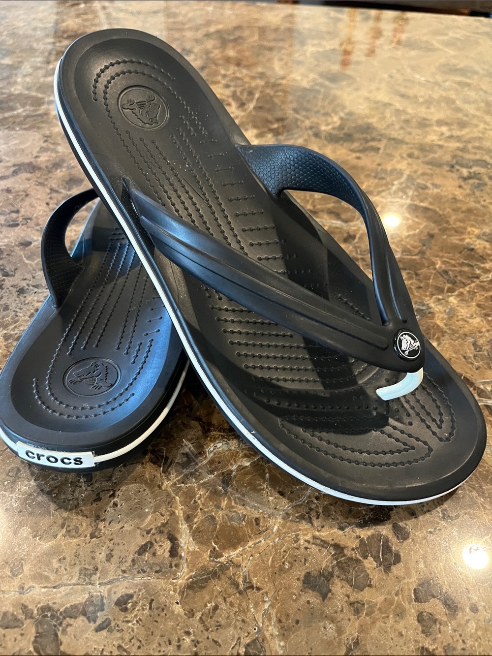 Crocs Men’s Crockband Flip Flop Sandals size 12